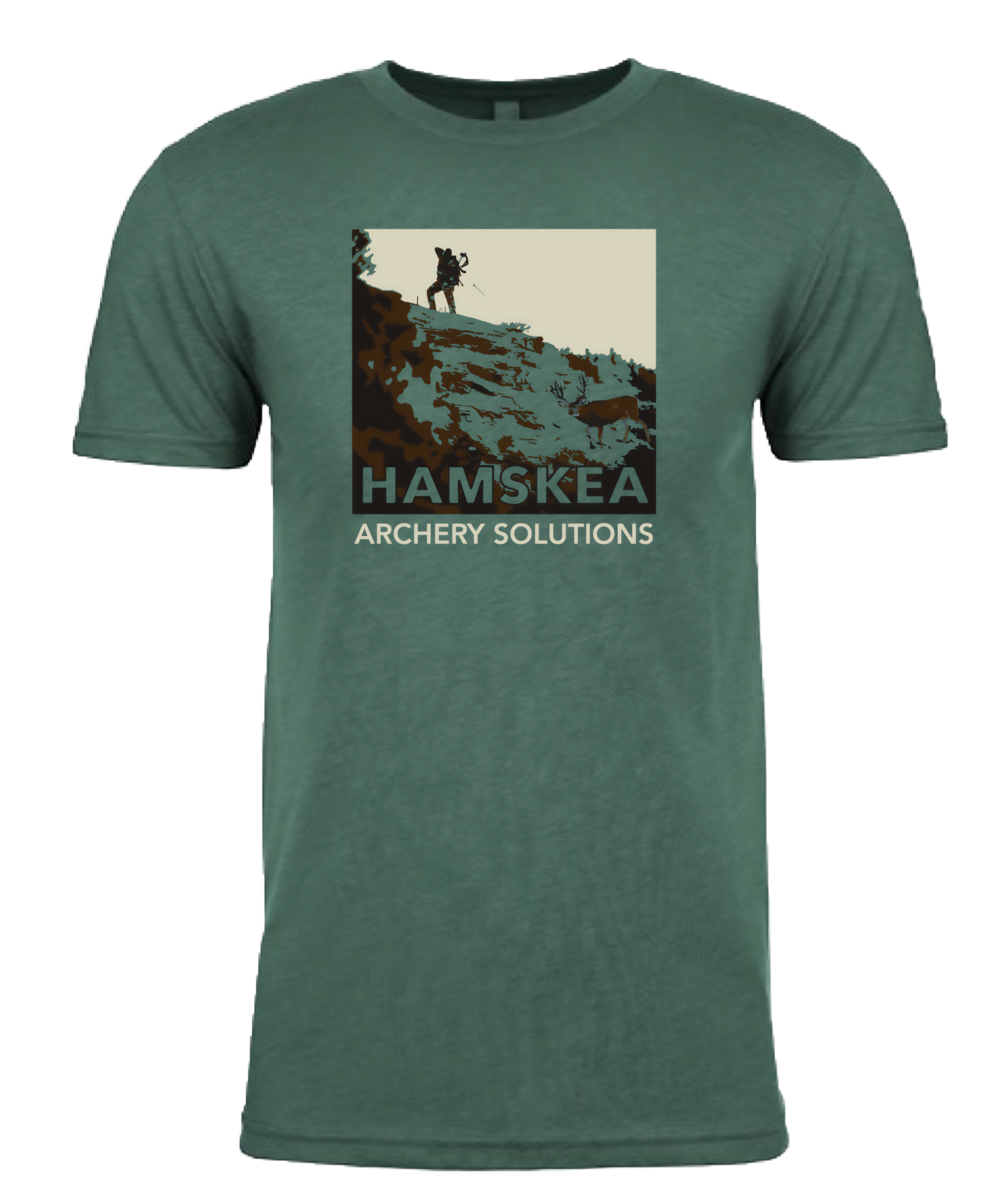 HAMSKEA Green Logo T-shirt