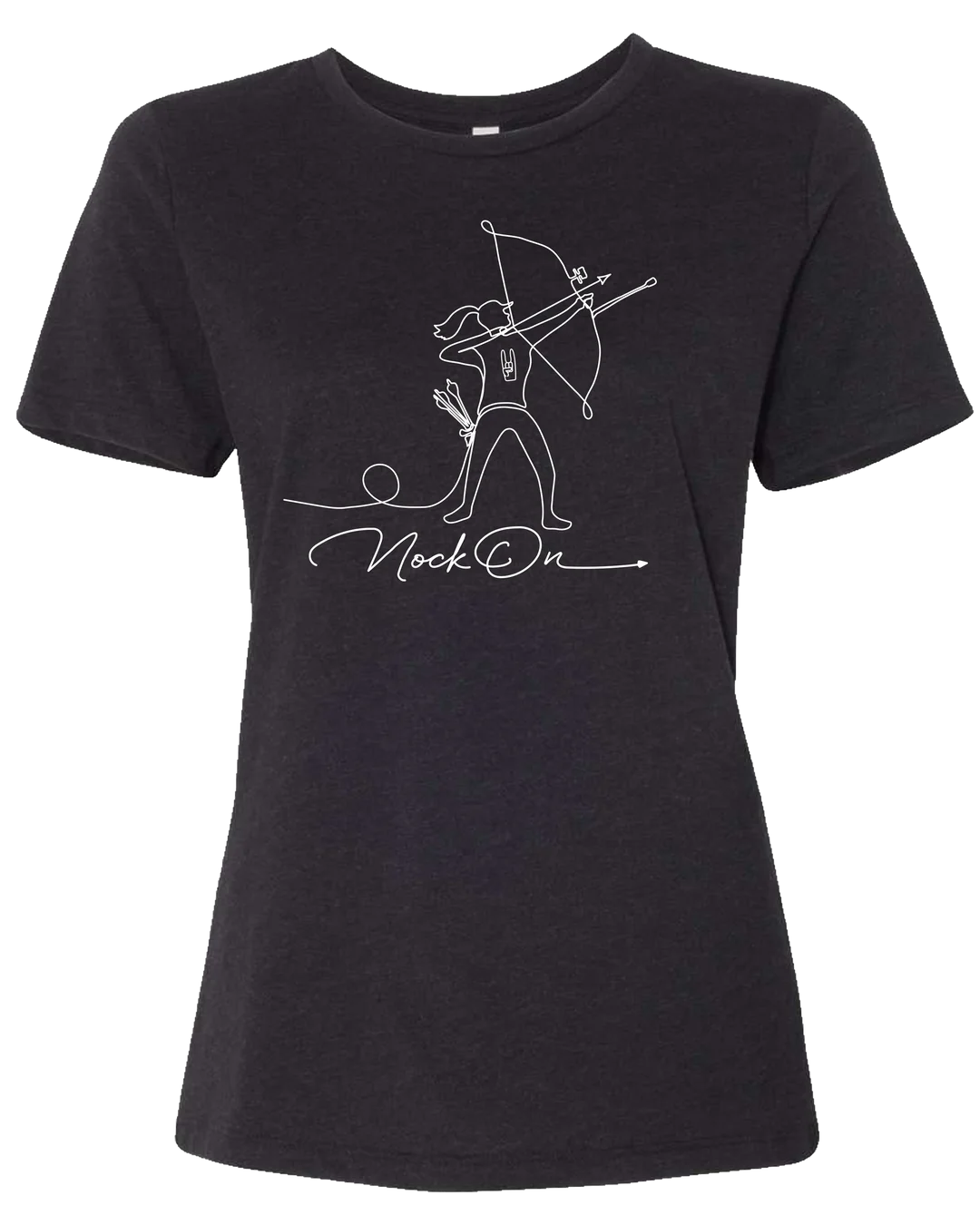 NOCK ON Ladies Let it Fly Tee