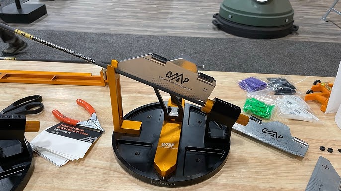 OMP Fletching Jig w/ Straight Clamp