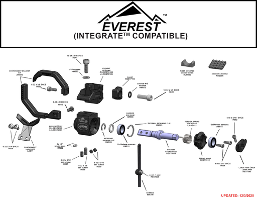 EVEREST INTEGRATE® COMPATIBLE ARROW REST