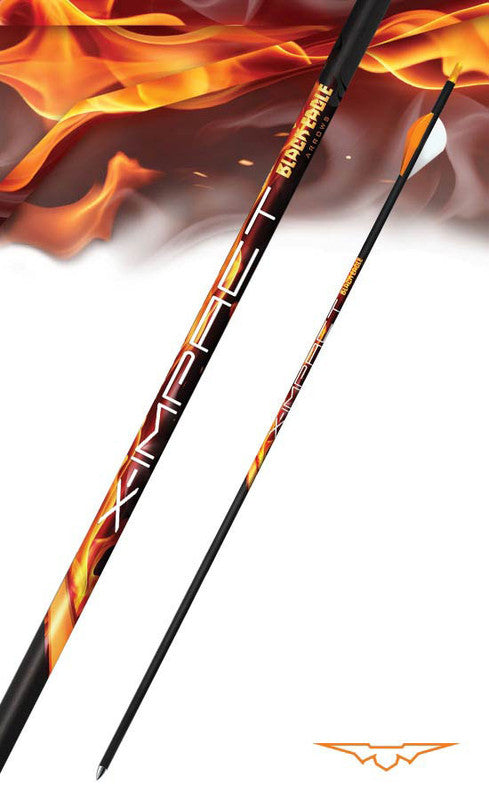 BLACK EAGLE X Impact Arrows Fletched 6 Pack