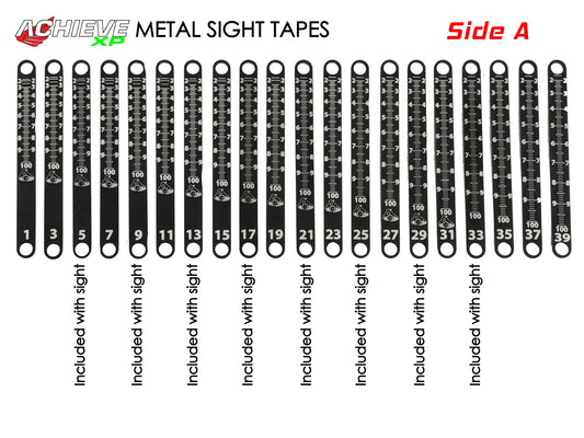 AXCEL Achieve XP Metal Sight Tapes