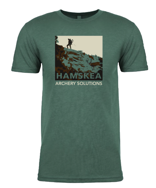 HAMSKEA Green Logo T-shirt