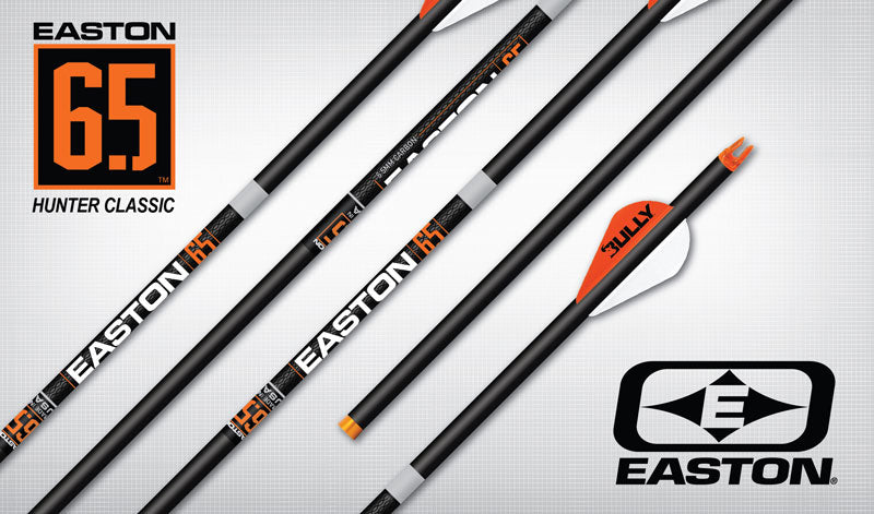 EASTON 6.5 Hunter Classic Fletched Arrows - Single