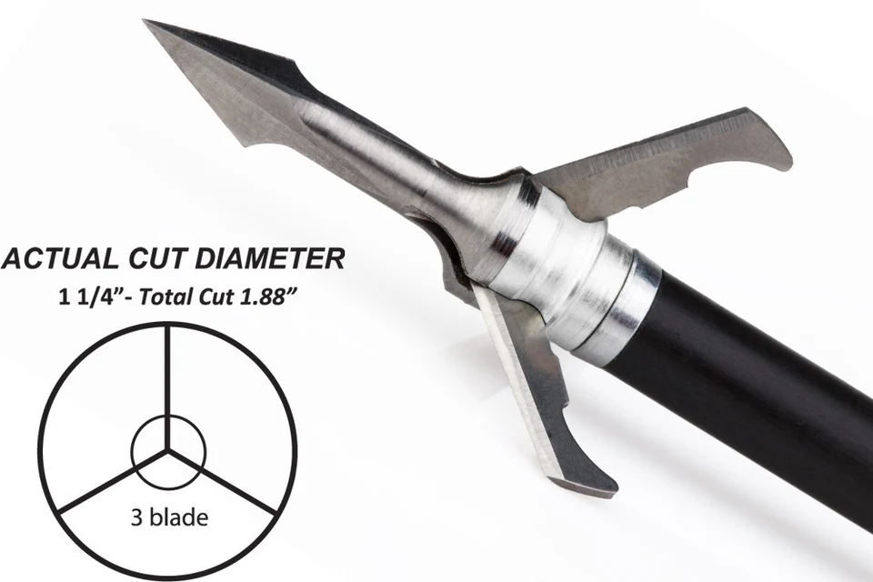 Grim Reaper Fatal Steel Broadheads