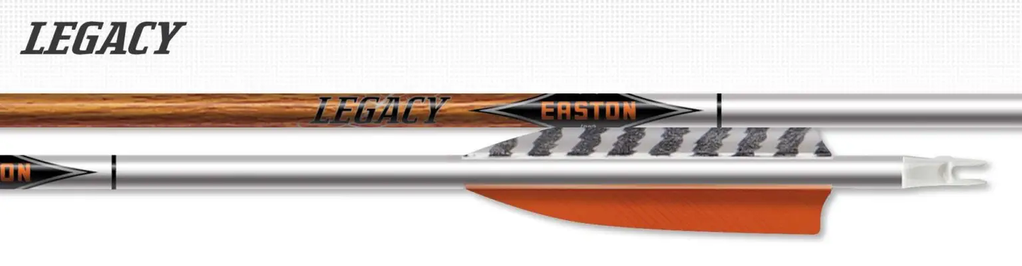 EASTON Carbon Legacy Fletched 1/2dz