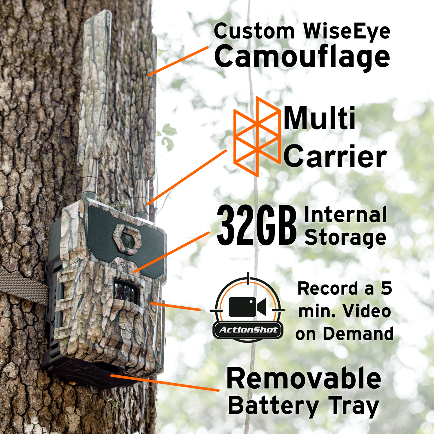 WISE EYE Data Cam 2 - No Glow