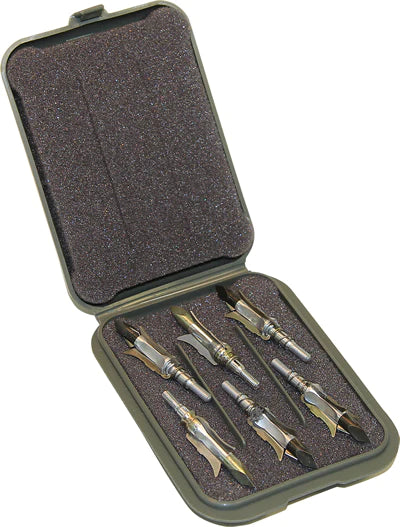 MTM Mechanical Broadhead Case Army Green