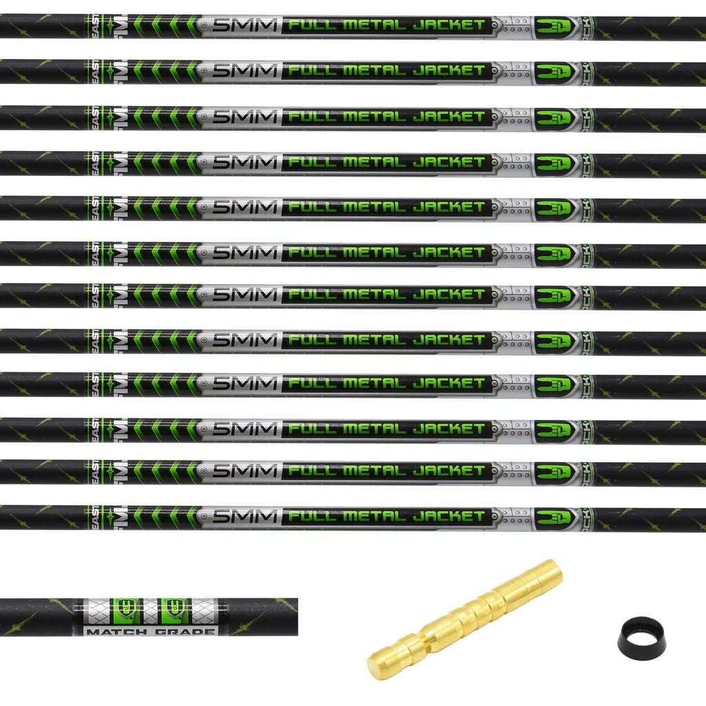 NOCK ON Full Metal Jacket Pro Series Arrow Shafts - 12 Pack – Archery World