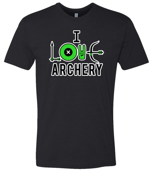 NOCK ON I Love Archery Tee