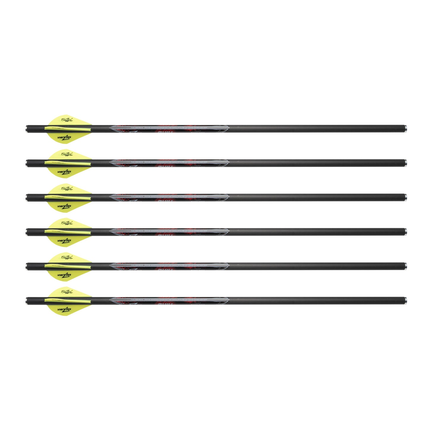 EXCALIBUR crossbow Quill Arrows 16.5" 6 pack