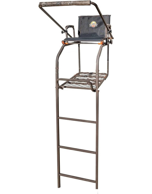 RHINO 1 Person 16 ft Ladder Stand with Full Platform